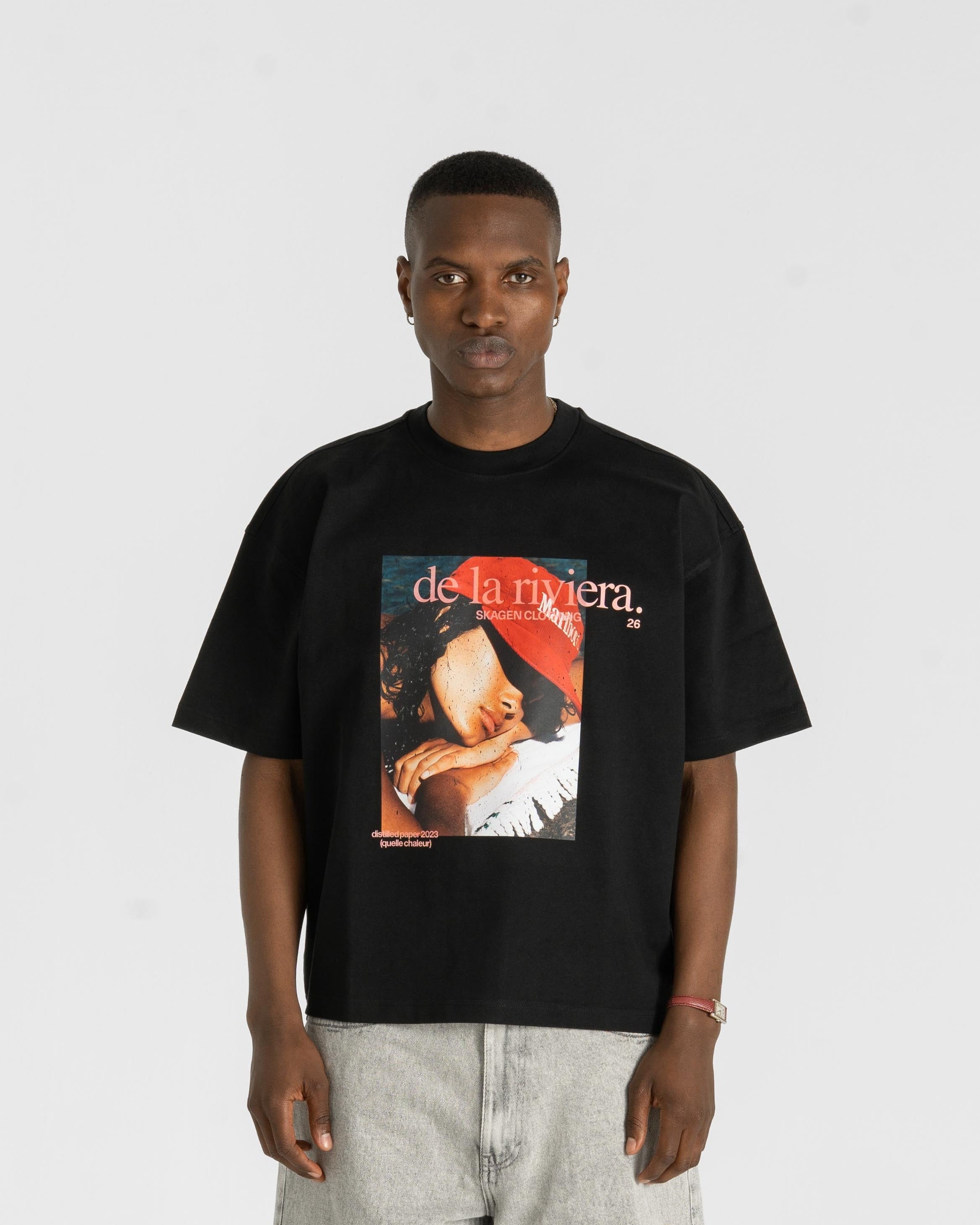 De la Riviera T-shirt Black